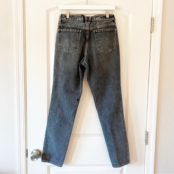 VOLCOM Super Stoned Slim Fit Distressed Jeans Button Fly Skater - Picture 7 of 10